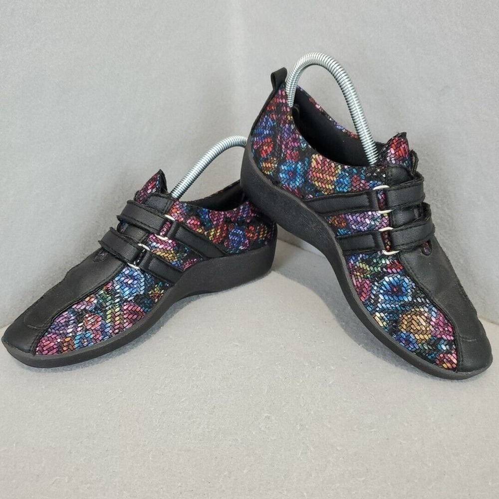 Arcopedico Womens Shoes Foot Wear Rainbow Flowers Straps Size 38 PORTUGAL